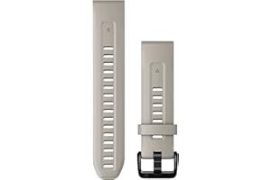 ‎GARMIN Garmin Quickfit-Armband 20mm, passend für die S-Modelle der Fenix-Serie, Instinct 2, Epix Pro 42mm, Descent Mk2S, Descent MK3-43mm, Approach S70-42mm