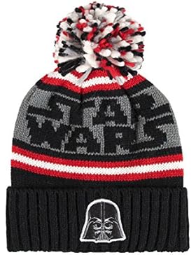 Disney Star Wars - Cappello bambino invernale pompon premium acrilico Darth Vader