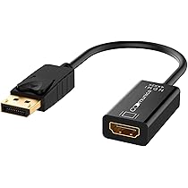 2 Pezzi Adattatore DisplayPort A HDMI 4K, Connettore Maschio DP A Femmina, Display Port HDMI Cavo - Foto 9