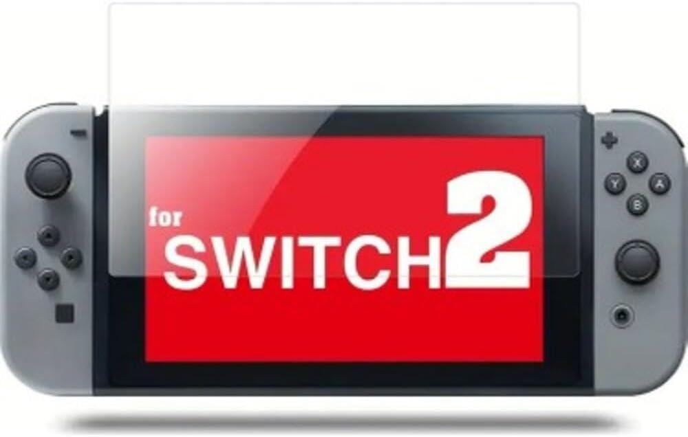 Nintendo Switch 2 ile Uyumlu Ekran Koruyucu 9H Esnek Nano ŞEFFAF 7.5 Inç