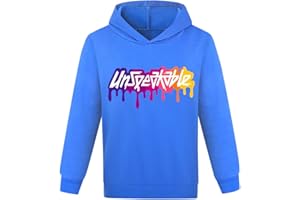 NILKOOZ New Anime Merch Unisex Kids Hoodies Pullover Sweatshirt for Boys and Girls Jumper Top