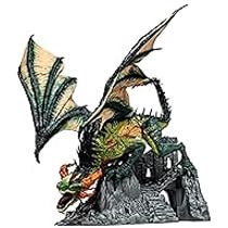 McFarlane's Dragons Serie 8 - Statua Eternal Clan In PVC, 34 Cm, Edizione Da Collezione