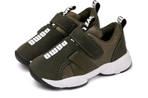 Daclay Kids Shoes Boys Girls Sports Soft Soled Running Elastic Cushion Cool Sneaker