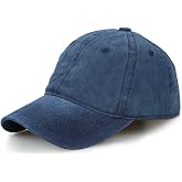 Perlotus Navy Blue Vintage Men's Women's Cotton Hat