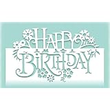SpirWoRchlan Stanzschablone Für Scrapbooking – Kompatibel Mit Sizzix Big Shot, Cricut Cuttlebug & Mehr