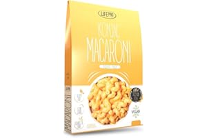 LIFE PRO NUTRITION Lifepro | Konjac Macaroni (200g) | Plats cuisinés protéinés | Faible en calorie