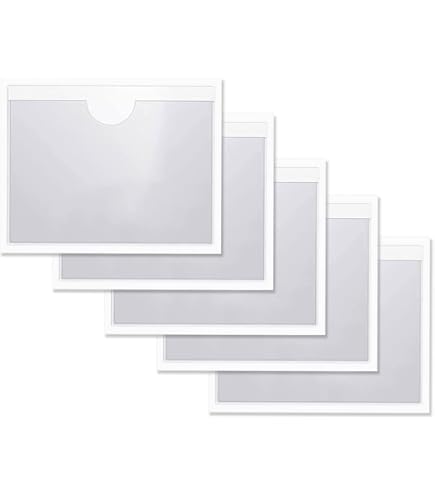 Tasca Porta Contrassegno 11x15cm Trasparente - Adesiva E Impermeabile Per Auto - Foto 14