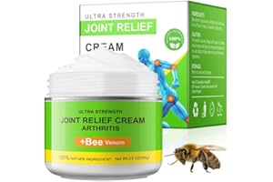 OBNOSWLPJMN Bee Venom Cream for Arthritis Bee Venom Cream for Bone Pain Relief and Muscle Recovery Natural Bee Venom Gel, Pain and Bone Healing Cream 100g