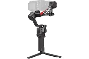 DJI RS 4, Stabilizzatore a 3 Assi per Fotocamere Mirrorless e DSLR, Riprese Verticali Native 2 Generazione, Selettore Joystick a 2 Modalità, Bracci in Teflon