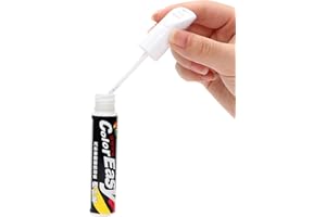 SUPATMUL reparación arañazos para Coche, Pintura Coche, Resistente al Agua, eliminador arañazos, rotulador para reparación Pintura Coche, 10 ml, Color Blanco