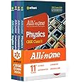 All In One Class 11th Physics, Chemistry, Mathematics, English Core for CBSE Exam 2024 (Set of 4 Books)