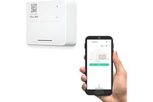 Smart Garage Door Sensor, YoLink 1/4 Mile World's Longest Range Wireless Garage Door Sensor Works with Alexa IFTTT, Smartp.