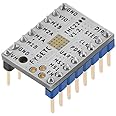 TESSERACT TMC2208 V2.0 3D Printer Stepper Motor Driver I Module with HeatSink Screwdriver for 3D Printer Controller Mother Boards Reprap Ramps1.4 MKS Prusa i3 Ender-3 Pro (Qty: 1 Piece, with heatsink)