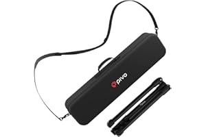 Pivo Stativ ausziehbarer und Leichter Aluminiumständer mit Travel Case Classic für Smartphone und Kamera, 160 cm, mit universellem 1/4-Zoll-Gewinde und 3 Höhen, für Action Cam, DSLR und Pivo Pods