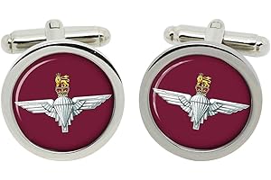 GIFT SHOP Parachute Regiment, British Army Cufflinks in Box