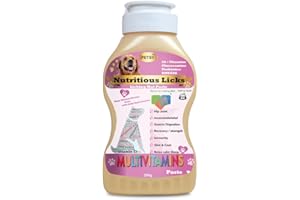 PETSY Nutritious Licking Mat Pastes for Dogs and Cats (200g Paste, MULTIVITAMINS chicken)