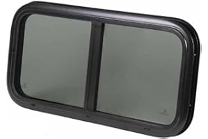 Carbest Fenêtre coulissante en verre véritable, 500 x 350 cm, fenêtre RW-Motion