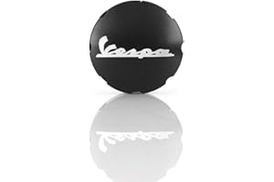 NGHSDO Tankdeckel Motorrad-Gas-Kraftstoff-Tank-Füllstoff-Ölkappe-Abdeckung für PIAGGIO Vespa GTS 300 SPRINT PX LX Primavera Zubehör Motorradtank Deckel (Color : Black)