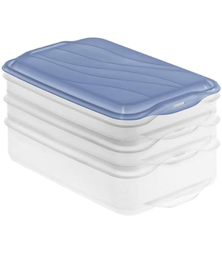 Sunware Lot de 6 boîtes Q-Line - 0,2 l - 118 x 77 x 30 mm