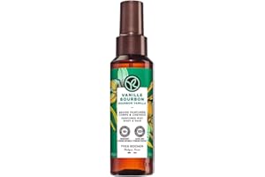 Yves Rocher Bruma Corporal Perfumada BAIN DE NATURE - Sensualidad Satinada para Cuerpo y Cabello - 96% Ingredientes Naturales - Vegana y Botella Reciclada - 100 ml (Vainilla)