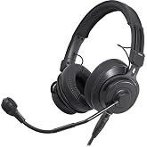 Audio-Technica BPHS2a UT Yayın Stereo Kulaklık Dinamik Mikrofonlu (U&ccedil;suz)