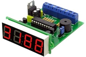 AVT KITS AVT3188 KIT DIY Elektrischer Impulszähler, Impulszähler DIY, Elektronik Bausatz, Elektronischer Timer, Elektronik-Bastelkit, Übungsplatine für Anfänger