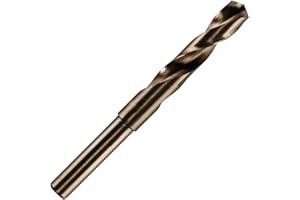 RENNIE TOOL COMPANY 14.5mm HSS Cobalt Blacksmith Drill Bit - Reduced Shank Drill For Stainless Steel & Hard Metals