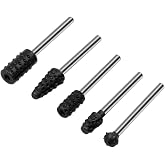 Depolife 5 Par&ccedil;a Hss Ahşap I&ccedil;in T&ouml;rp&uuml; Freze U&ccedil; Seti Dremel Benzeri Grav&uuml;r Makinası I&ccedil;in Kalıp&ccedil;ı 3.17Mm Sap