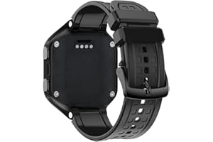 WIIKAI Cinturino Compatibile per Garmin Forerunner 25 Regolabile di Ricambio Bracciale.