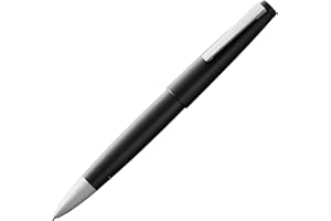 Lamy 2000 czarny - elegancki długopis kulkowy w wytrzymałym korpusie z włókna szklanego - idealnie wyważony i w linii wkład kulkowy M M 63 w kolorze czarnym