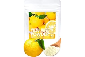 YAMASAN KYOTO UJI Yuzu Juice Powder (50g)- Refreshing Yuzu Aroma from Kochi, Toppings for Cooking