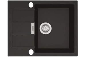 Franke 114.0496.081 Granitowy zlewozmywak kuchenny z pojedynczą miską, onyks