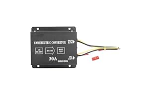 Reminnbor Spannungswandler, DC 24V zu 12V Stromrichter Auto LKW elektrischer Inverter Spannungsreduzierer Abwärtstransformator(#5)