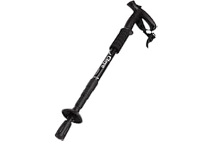 XINCHIA Hiking Poles Telescopic Trekking Poles Adjustable Walking Sticks Lightweight Walking Poles Portable Walking Stick Trekking Poles with Wrist Strap for Men Women Senior Trekking, 3 Sections Adjustable