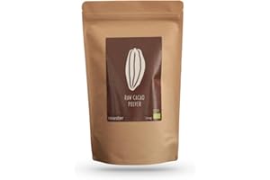 ‎RAWSTER 200g Bio Rohkakao Pulver ungesüßt aus Peru | 100% natürlich | Raw Cacao Powder | Kakao | Probierpaket | rawster