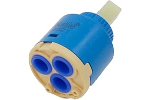 DARDARUGA Cartucho de ducha solar, cartucho universal de 35 mm, para grifos de ducha de baño