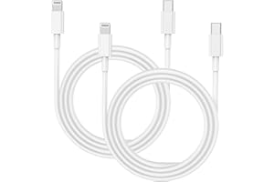 TUMABER Lot de 2 câbles USB C vers Lightning 1 m, câble de charge iPhone certifié Apple MFi USB C charge rapide pour iPhone 14/14Pro/14Pro Max/ 13/13 mini/13 Pro/13Pro Max/12/12 mini/12Pro/12 Pro Max/11/X/XS