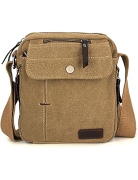 KAUKKO KAUKKO Leinwand Umhängetaschen Herren Business-Taschen Handtasche Umhängetasche