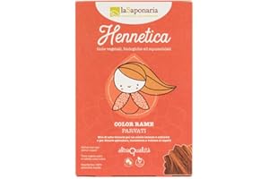 LASAPONARIA La Saponaria | Tinte Vegetali per Capelli all’Henné Naturale, Mix di erbe tintorie per un colore intenso e naturale, Vegano, 100gr