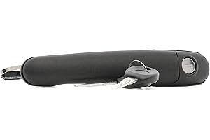 RIDEX Manecilla de puerta 1373D0058 ambos lados delante con cerradura compatible con SEAT Ibiza II 6K1 Córdoba I Sedán 6K1, 6K2 Cordoba Vario 6K5 Inca 6K9