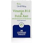 Dr. &Uuml;mit Aktaş Vitamin B12 & Folikasit - Aktif B9-30 Tablet