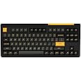 FL ESPORTS CMK87-SA Single-Mode Mechanical Keyboard 87 Keys Full-Key Hot-Swappable Office Gaming Keyboard Standard 80% Layout (Black)