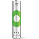 GP Batteries ReCyko 650 AAA İnce Kalem Ni-Mh Şarjlı Pil, 1.2 Volt, 4'l&uuml; Kart