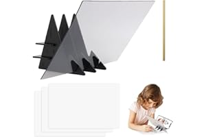 NHQZ 1 pezzo Proiettore di Disegno Ottico, Rilievo di Copia per Tracciamento Ottico Portatile in Acrilico, Tavolo da Disegno Ottico per la Pittura di Anime Disegno con carta e penna e istruzioni