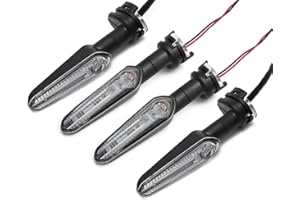 E-SPEEDMTC ESPEEDMTC Para YAMAHA R1 R3 R6 R7 R9 R15 R25 R125 Luces delanteras y traseras de giro, luces traseras de cambio de marcha, luces indicadoras de parpadeo, accesorios de motocicleta