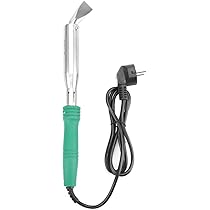 Saldatore Elettrico 50W Per Riparazione Paraurti - Con Punta Piatta E Spina EU - Foto 5