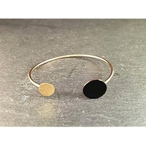 Armreif Gold Schwarz