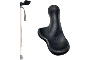 CHOYTONG Bastone da passeggio ortopedico adatto per tubo stampella diametro 7/8 pollici di ricambio per artrite, sindrome del tunnel carpale, ausili per la mobilità