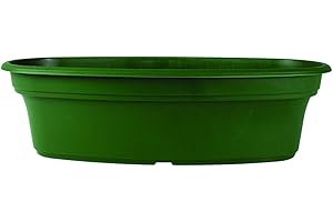 The HC Companies Akro Mils PAP20000B71C024LRT95 Panterra Oval planters, 20 in, Green