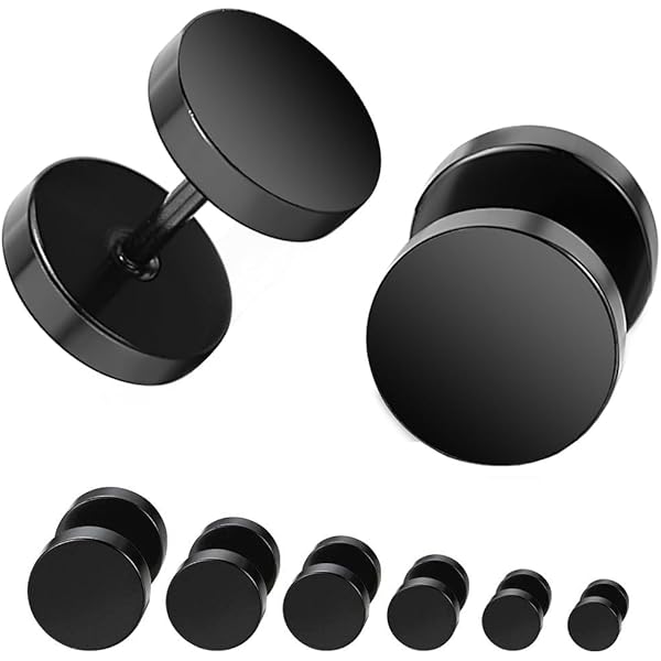 Lot De 2 Boucles D'Oreilles Créoles Géantes En Acier Inoxydable 316L - Pentagramme - Étoile